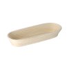 Ovaler Rattan-Brotkorb 43 x 16 x 7 cm