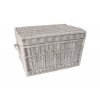 Korbtruhe weiß