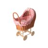 Rattan Puppenwagen natur