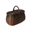 Weiden-Picknickkorb dunkel