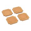 Set aus 4 Brettspiel-Untersetzern