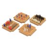Set aus 4 Brettspiel-Untersetzern