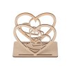 Ständer für Servietten / Untersetzer – Herz